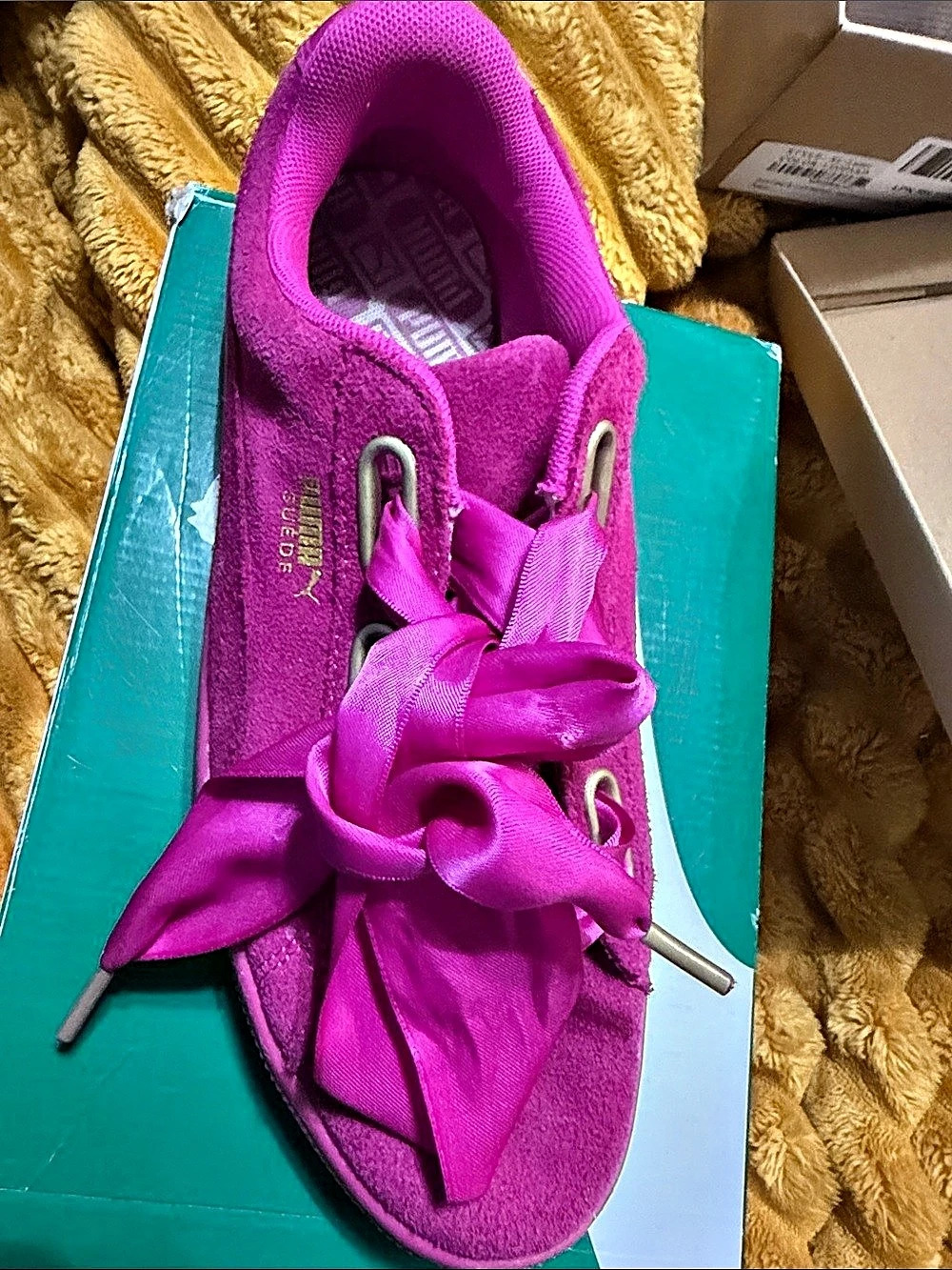 Puma Pink Sneakers Like New